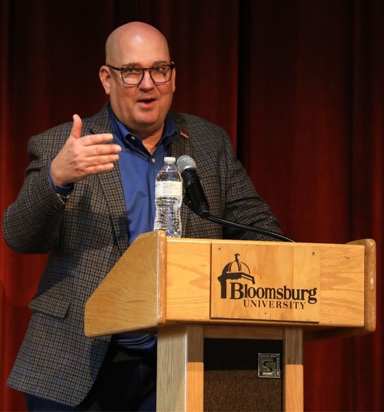 Ronn Cort speaking at the 2025 ZIPD Business Conference and CU-Bloomsburg