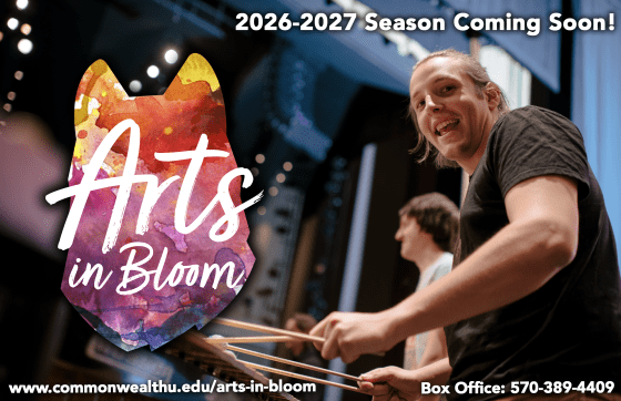 Arts In Bloom 2026-2027 Season Coming Soon