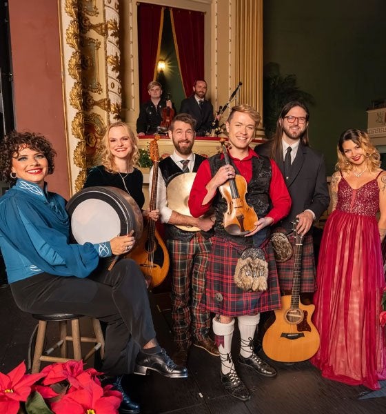 Promotional photo for Sean Healy's Celtic Christmas