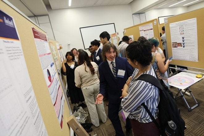 Twelve weeks of research stemming from three local universities and the Geisinger Health System recently culminated with the 14th annual Susquehanna Valley Undergraduate Research Symposium (SVURS) at Geisinger’s Henry Hood Center for Health Research. 