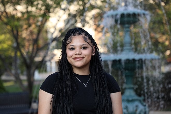 Imani Chavarria, early childhood education major