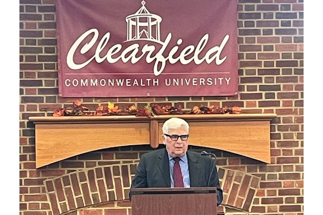 C. Alan Walker Speaking at Clearfield Founders' Day