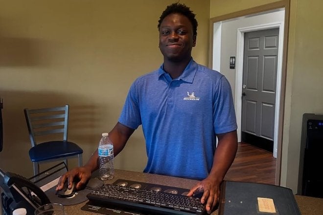 Heading into his junior year at Commonwealth University-Bloomsburg, Mufeed Aroworowon was looking for an internship that would best showcase different career options he’ll enjoy with a business management degree.