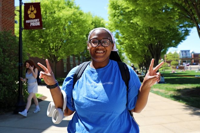 It was more than just an internship. It was a full-circle experience that connected classroom lessons to real-world impact for Kayla Parks.