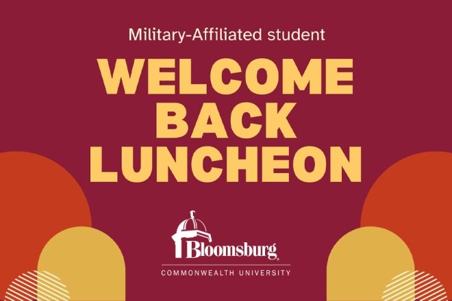 Military Student Welcome Back Luncheon promo