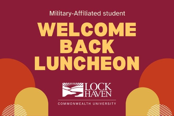 Military Student Welcome Back Luncheon promo