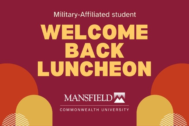 Military Student Welcome Back Luncheon promo