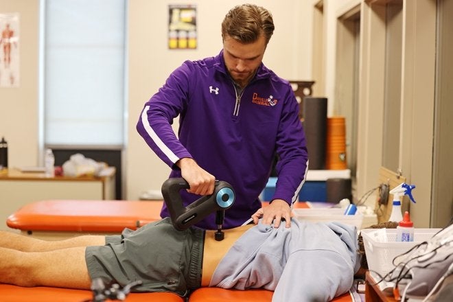 Commonwealth University-Lock Haven 3+2 athletic training grad serves hometown high school