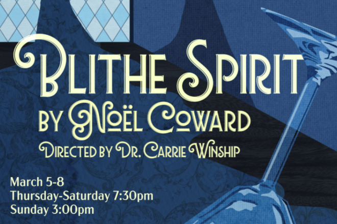 BU Players present Blithe Spirit