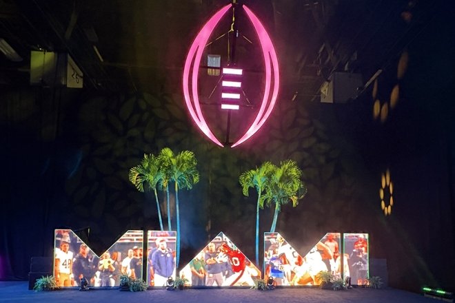 It was the time before kickoff that meant the most to the group of Commonwealth University sport management students who spent a week in Miami volunteering for the College Football Playoff National Championship.