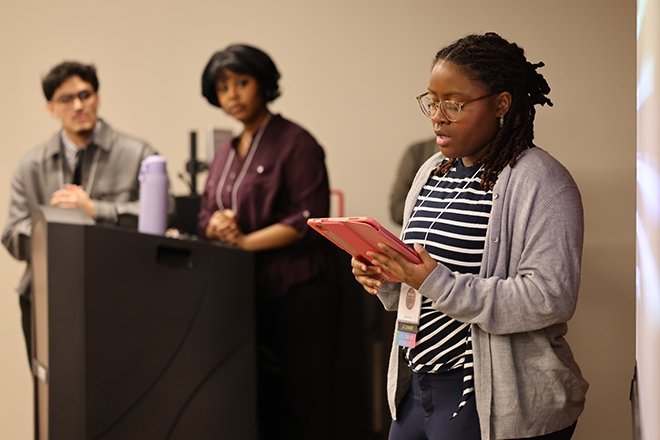 Kyla Parks' 26, political science major