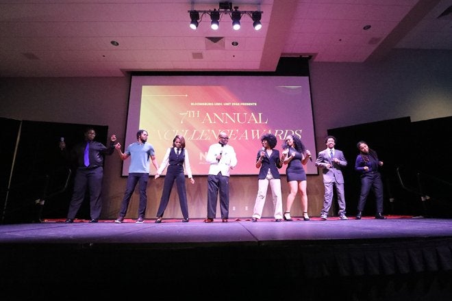 Bloomsburg’s 7th Annual National Association for the Advancement of Colored People (NAACP) Excellence Awards: The Essence Experience celebrated impact, community, and artistry in a memorable spring evening to help close out a productive and eventful school year.