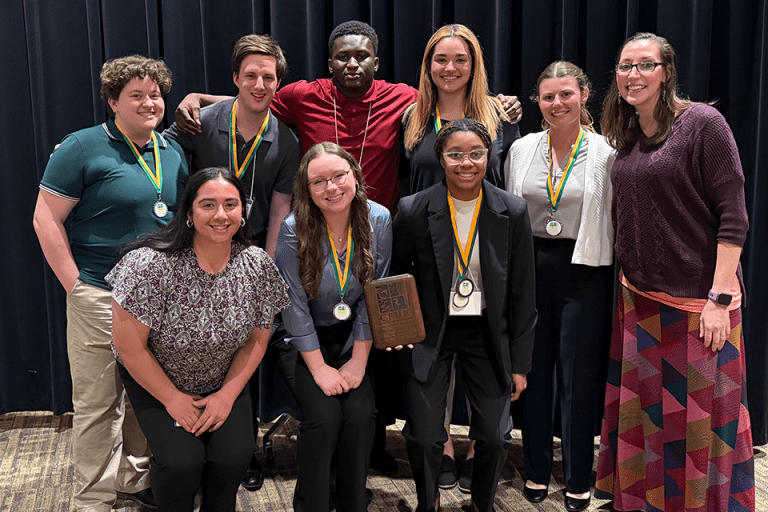 Student biologists leave winning mark at annual PASSHE conference ...