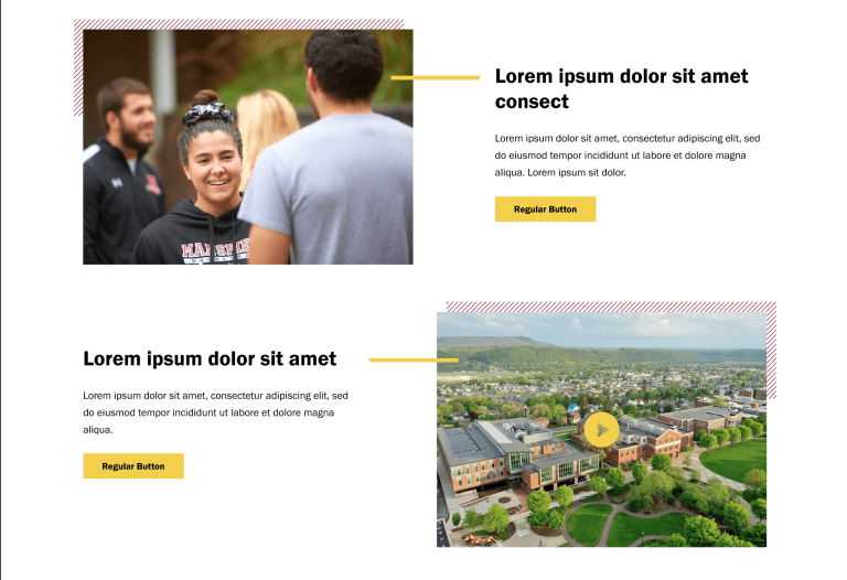 a screenshot of the degree program page