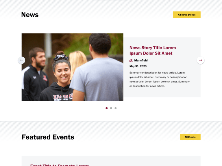 a screenshot of the general page