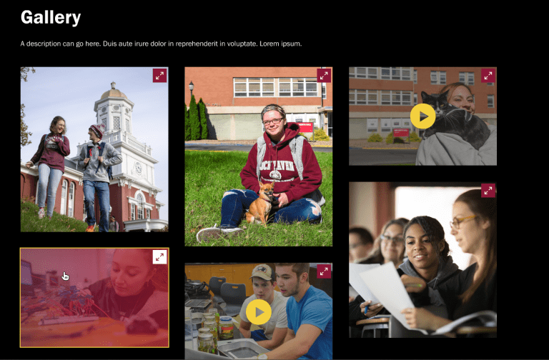 a screenshot of the general page