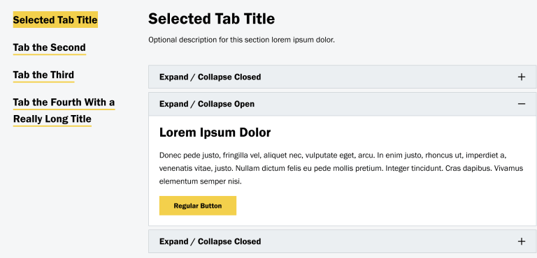 a screenshot of the degree program page