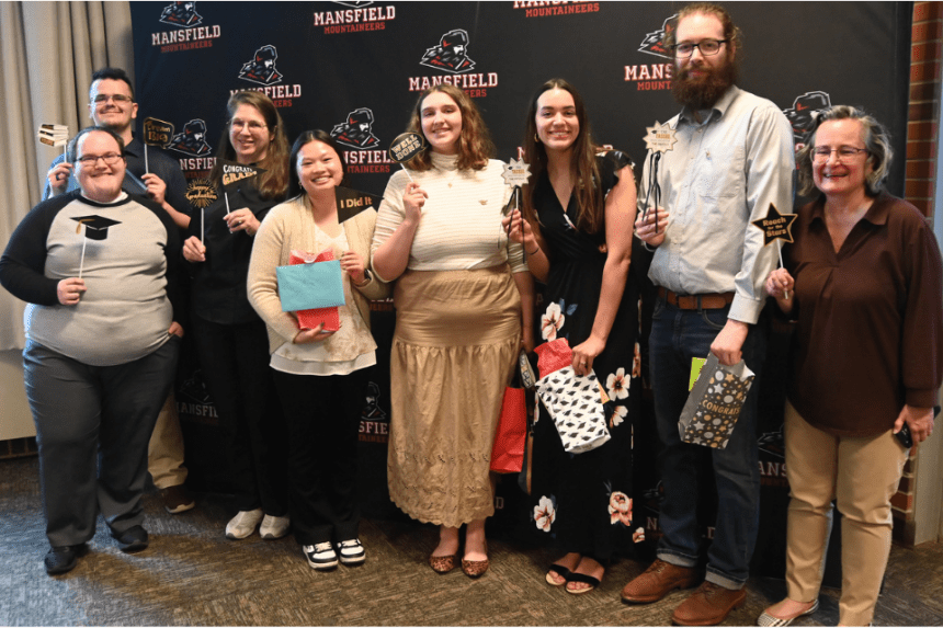  In May, Commonwealth University-Mansfield celebrated student teachers during the Induction to the Teaching Profession Ceremony held in North Dining Room in Manser Hall.
